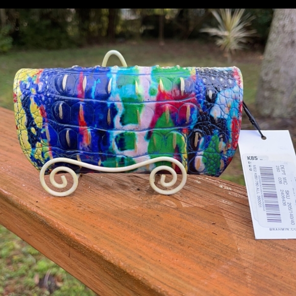 Brahmin Energy Wallet and Sunglass case NWT 2 piece set - Picture 5 of 5